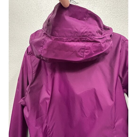 Columbia Switchback III Rain Jacket Womens Small Hooded Packable Full Zip Lined - Picture 6 of 13